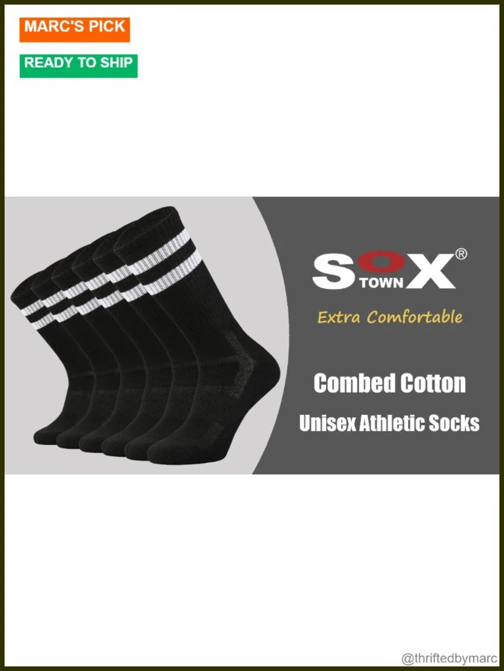 Cushioned Crew Athletic Socks for Men Women, Moisture Wicking, Odor Control,